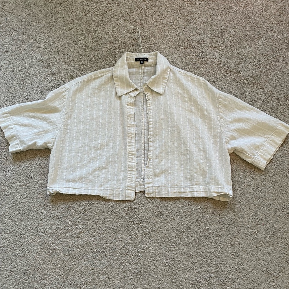 Dynamite Beige shirt